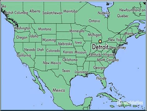 where is detroit in america|city of detroit.